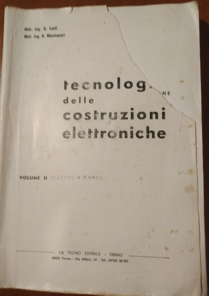 tecnologia delle costruzioni elettroniche volume 2